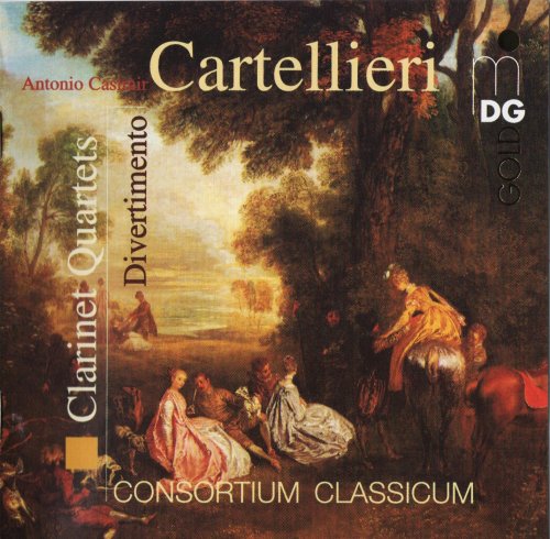 Dieter Klöcker, Consortium Classicum - Cartellieri: Clarinet Quartets, Vol. 2 (2002)