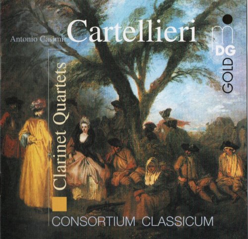 Dieter Klöcker, Consortium Classicum - Cartellieri: Clarinet Quartets, Vol. 1 (2002)