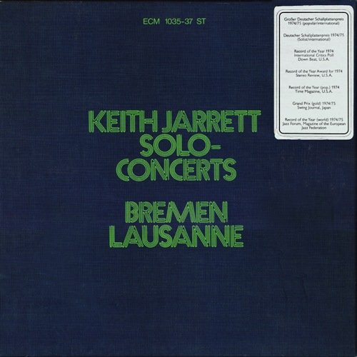 Keith Jarrett - Solo Concerts: Bremen / Lausanne (1973) [Vinyl 24-96]