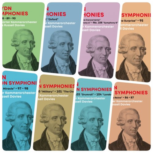 Dennis Russell Davies and Stuttgarter Kammerorchester - Haydn: Symphonies / Sinfonien Nos. 85-108 (2019)