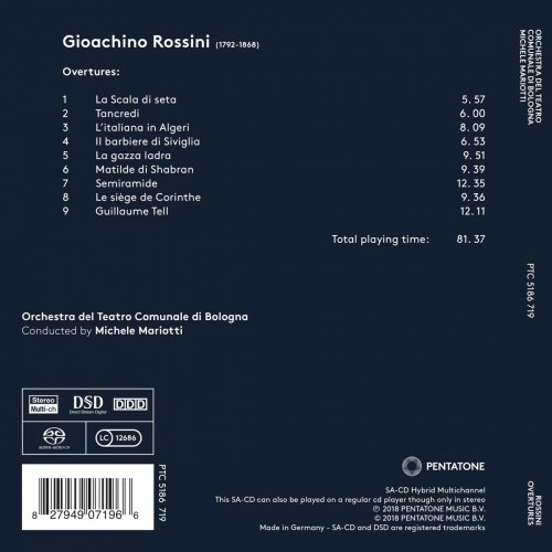 Michele Mariotti - Rossini: Overtures (2018) [DSD256]