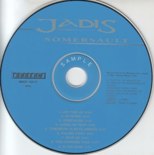 Jadis - Somersault (1997) {Japan 1st Press}