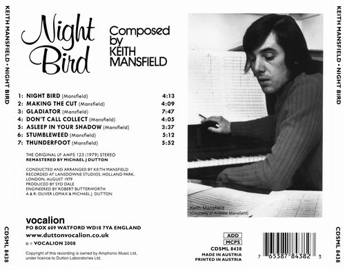 Keith Mansfield - Night Bird (1979)