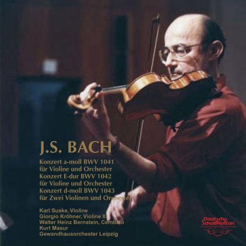 Kurt Masur - Bach: Violin Concertos, BWV 1041-1043 (2014) [Hi-Res]