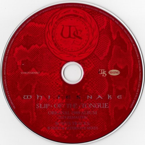 Whitesnake - Slip Of The Tongue (1989) {2019, 30th Anniversary Edition, Remastered} CD-Rip