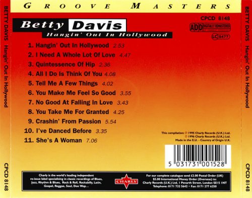 Betty Davis - Hangin' Out In Hollywood (1996)