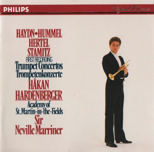 Håkan Hardenberger, Academy of St. Martin in the Fields, Sir Neville Marriner - Hummel, Haydn, Hertel, Stamitz: Trumpet Concertos (1987) CD-Rip