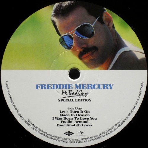 Freddie Mercury - Mr. Bad Guy (2019, Reissue, Special Edition) LP