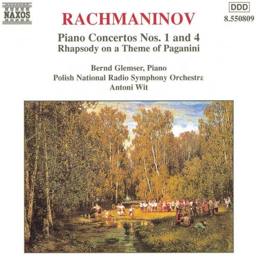 Bernd Glemser, Antoni Wit - Rachmaninov: Piano Concertos Nos. 1 & 4, Rhapsody on a Theme of Paganini (1998)