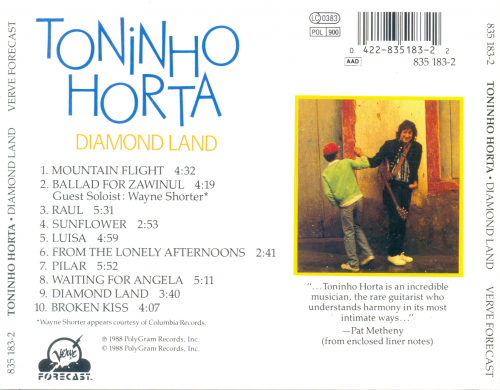Toninho Horta - Diamond Land (1988) FLAC