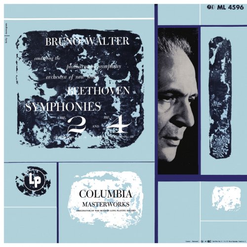 Bruno Walter - Beethoven: Symphonies 2 & 4 (2019) [Hi-Res]
