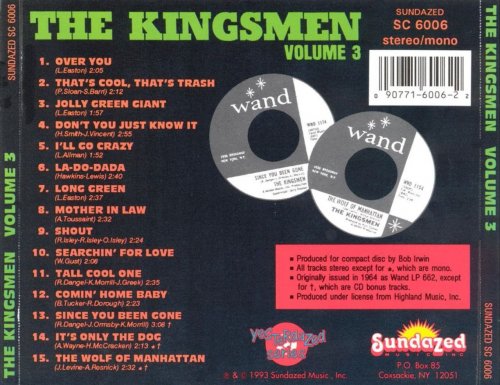 The Kingsmen - The Kingsmen Volume 3 (Reissue) (1965/1993)