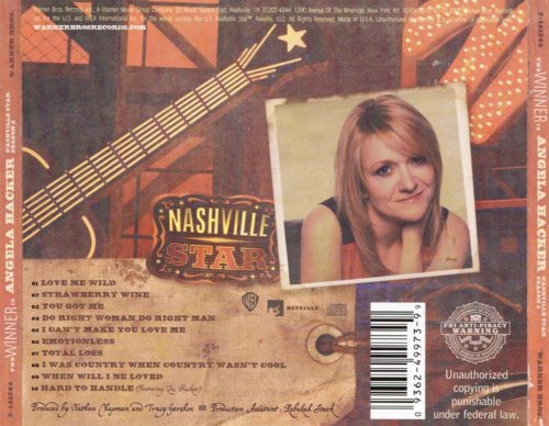 Angela Hacker - The Winner Is Angela Hacker Nashville Star Season 5 (2007)