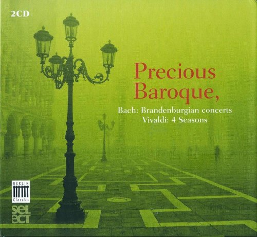 Enrico Casazza, Comunità Musica Amphion , La Magnifica, Pieter‐Jan Belder - Precious Baroque - Bach: Brandenburg Concertos, Vivaldi: Four Seasons (2013)