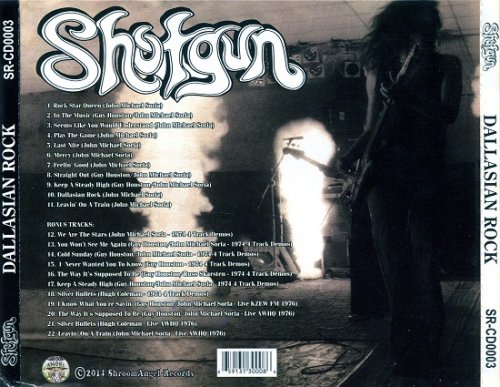 Shotgun - Dallasian Rock (Remastered) (1974-76/2014)