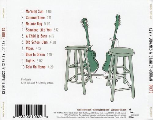 Kevin Eubanks & Stanley Jordan - Duets (2015) CD Rip