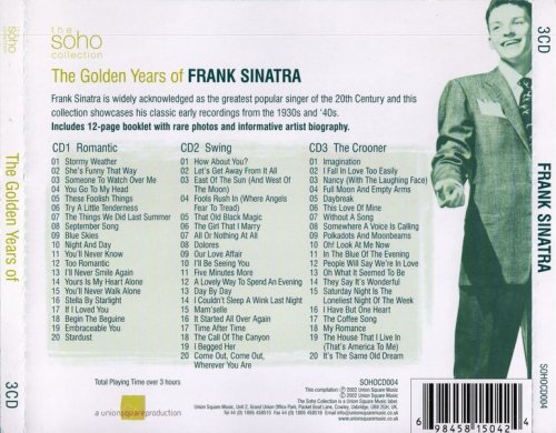 Frank Sinatra - The Golden Years Of Frank Sinatra (2002) {3CD Box Set}