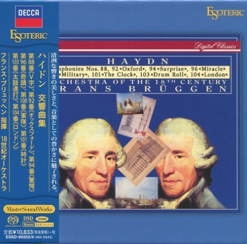 Frans Bruggen, Orchestra of the 18th Century - Haydn: Symphonies (1988-1996) [2019 SACD]