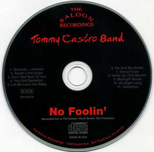 Tommy Castro Band - No Foolin' (1993) CD-Rip