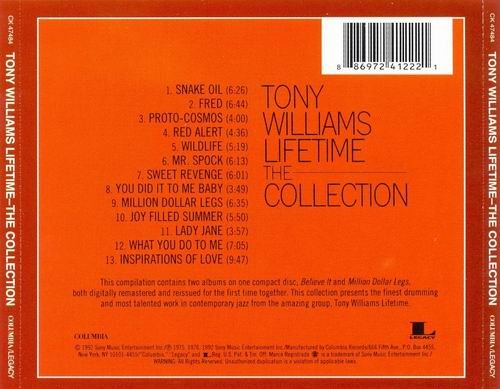 Tony Williams Lifetime - The Collection (1992)