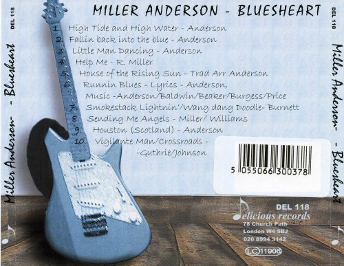 Miller Anderson - Bluesheart (2007)