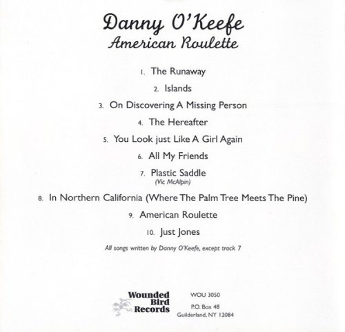 Danny O'Keefe - American Roulette (Reissue) (1977/2006) Lossless