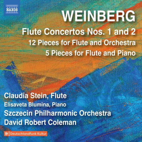 Claudia Stein - Weinberg: Flute Concertos & Other Works (2019)