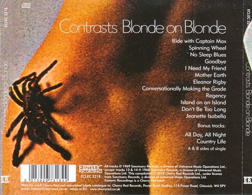 Blonde on Blonde - Contrasts (Reissue) (1969/2010)