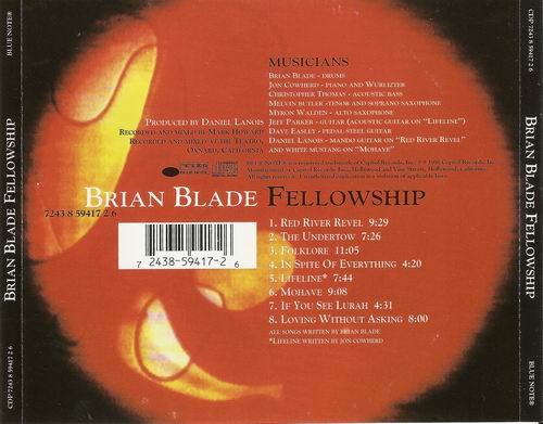 Brian Blade - Brian Blade Fellowship (1998) 320 kbps + CD Rip