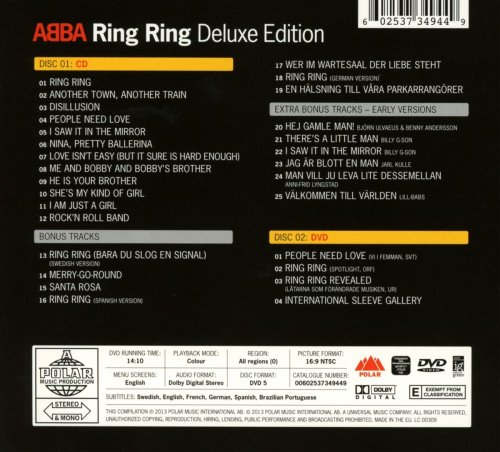 ABBA - Ring Ring (2013, Remastered, Deluxe Edition)