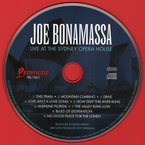 Joe Bonamassa - Live At The Sydney Opera House (2019) CD-Rip