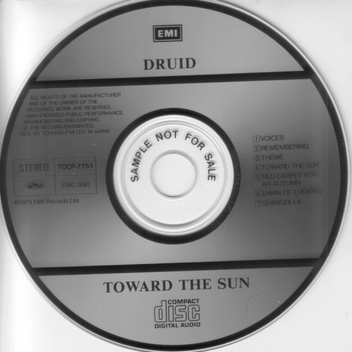 Druid - Toward The Sun (1975) {1993, Japan 1st Press}