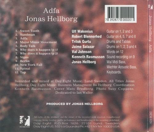Jonas Hellborg - Adfa (1989)
