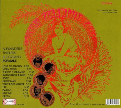 Alexander's Timeless Bloozband - For Sale (Reissue) (1968/2011)