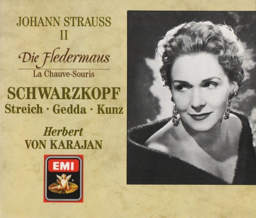 Herbert von Karajan - J. Strauss II: Die Fledermaus (1988)