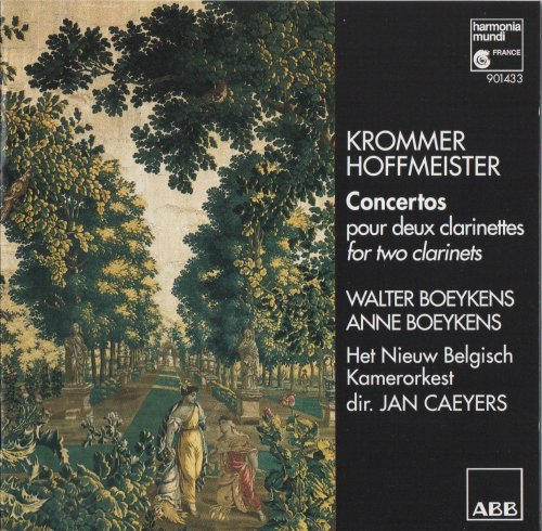 Walter Boeykens, Anne Boeykens - Krommer, Hoffmeister: Clarinet Concertos (1993)