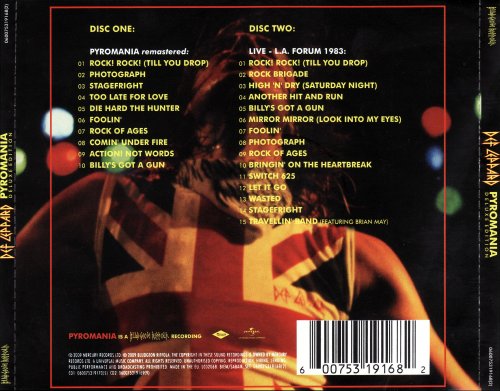 Def Leppard - Pyromania (Deluxe Edition) (2009)