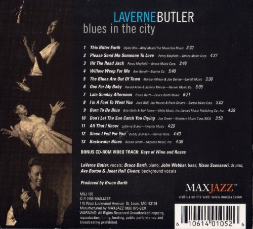 Laverne Butler - Blues in the City (1999) FLAC