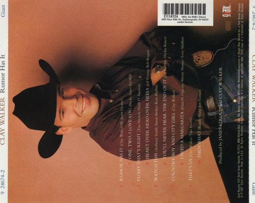 Clay Walker - Rumor Has It (1997)