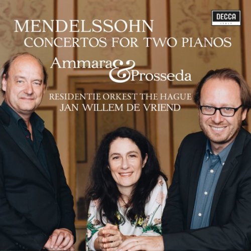 Residentie Orkest Den Haag & Jan Willem de Vriend - Mendelssohn: Concertos For Two Pianos MWV O 5 and 6 (2019) [Hi-Res]