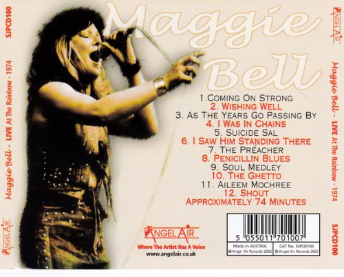 Maggie Bell - Live At The Rainbow 1974 (2002)