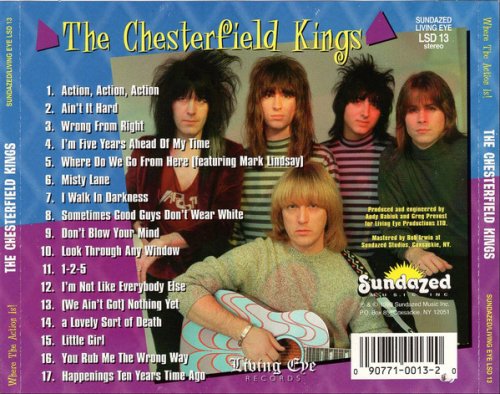 The Chesterfield Kings - Where The Action Is! (1999)