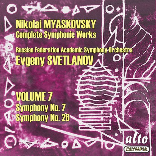Evgeny Svetlanov - Myaskovsky: Complete Symphonies, Volume 7 – Symphonies Nos. 7 and 26 (2019) [Hi-Res]