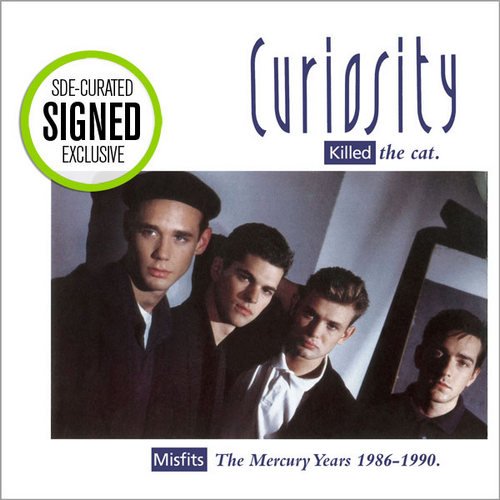 Curiosity Killed The Cat - Misfits: The Mercury Years 1986-1990 [4CD Box Set] (2018)