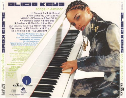 Alicia Keys - Songs In A Minor (Japan) (2001)