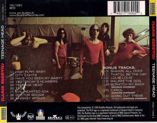 The Flamin' Groovies - Teenage Head (Reissue) (1971/1999)