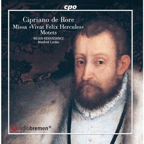 Weser-Renaissance Bremen & Manfred Cordes - Rore: Missa vivat felic Hercules & Motets (2019) [CD-Rip]