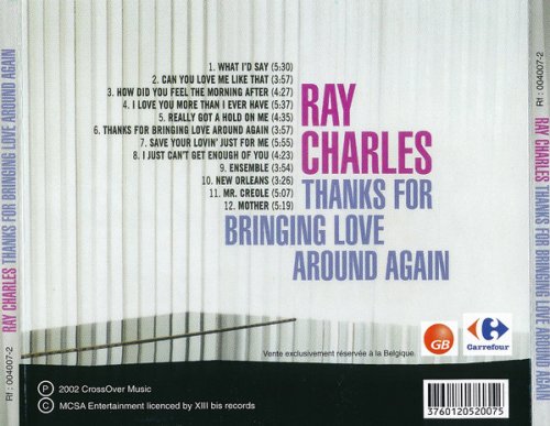 Ray Charles - Thanks For Bringing Love Around Again (2002)