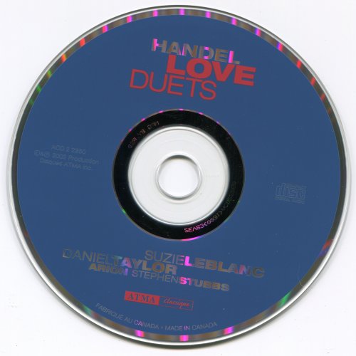 Suzie Leblanc, Daniel Taylor, Arion, Stephen Stubbs - Handel: Love Duets (2002)