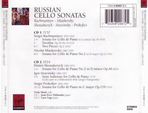 Truls Mork, Lars Vogt - Rachmaninov, Miaskovsky, Shostakovich, Stravinsky: Russian Cello Sonatas (2005)